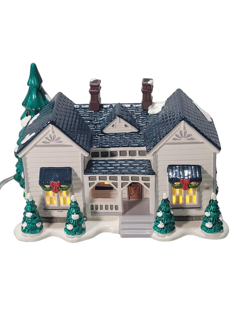 Dept 56 Snow Village “Grandma’s Cottage” House Hand Painted Ceramic Boxed